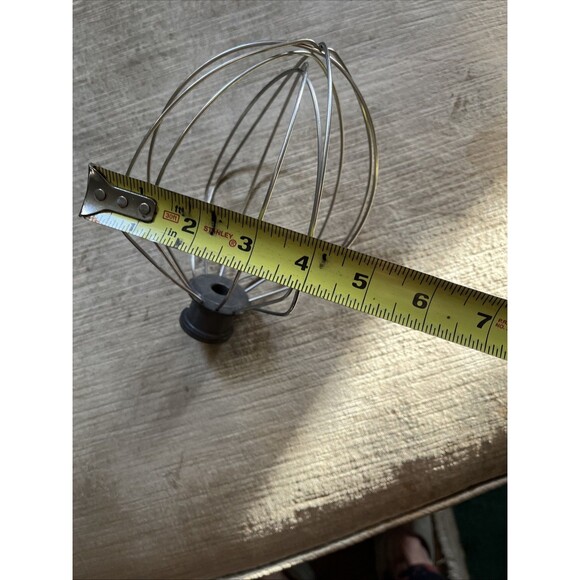 KitchenAid Mixer Attachment Professional 600 Flat Beater Paddle 6 Qt & Whisk - Picture 5 of 8